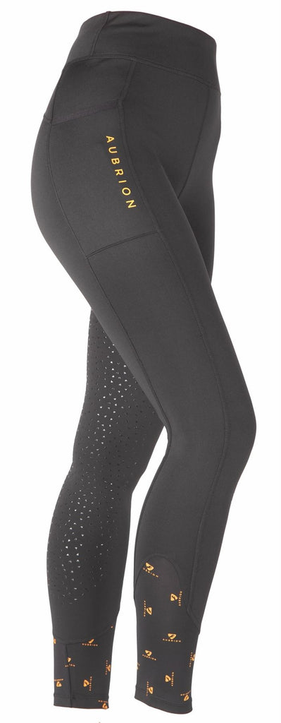 Shires Aubrion Porter Winter Riding Tights - Maids - Just Horse Riders