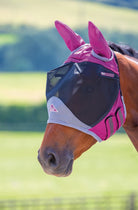 Shires Deluxe Fly Mask With Ears - Just Horse Riders