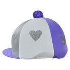 Love Heart Glitter Hat Cover by Little Rider - Just Horse Riders