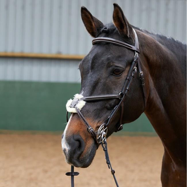 John Whitaker Eastwood Mexican Bridle (inc. 9-Loop Rubber Reins) - Just Horse Riders