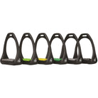 HyJUMP Compositi Reflex Stirrups With Coloured Treads - Just Horse Riders