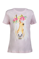 HKM Kids Tshirt Flower Horse - Just Horse Riders