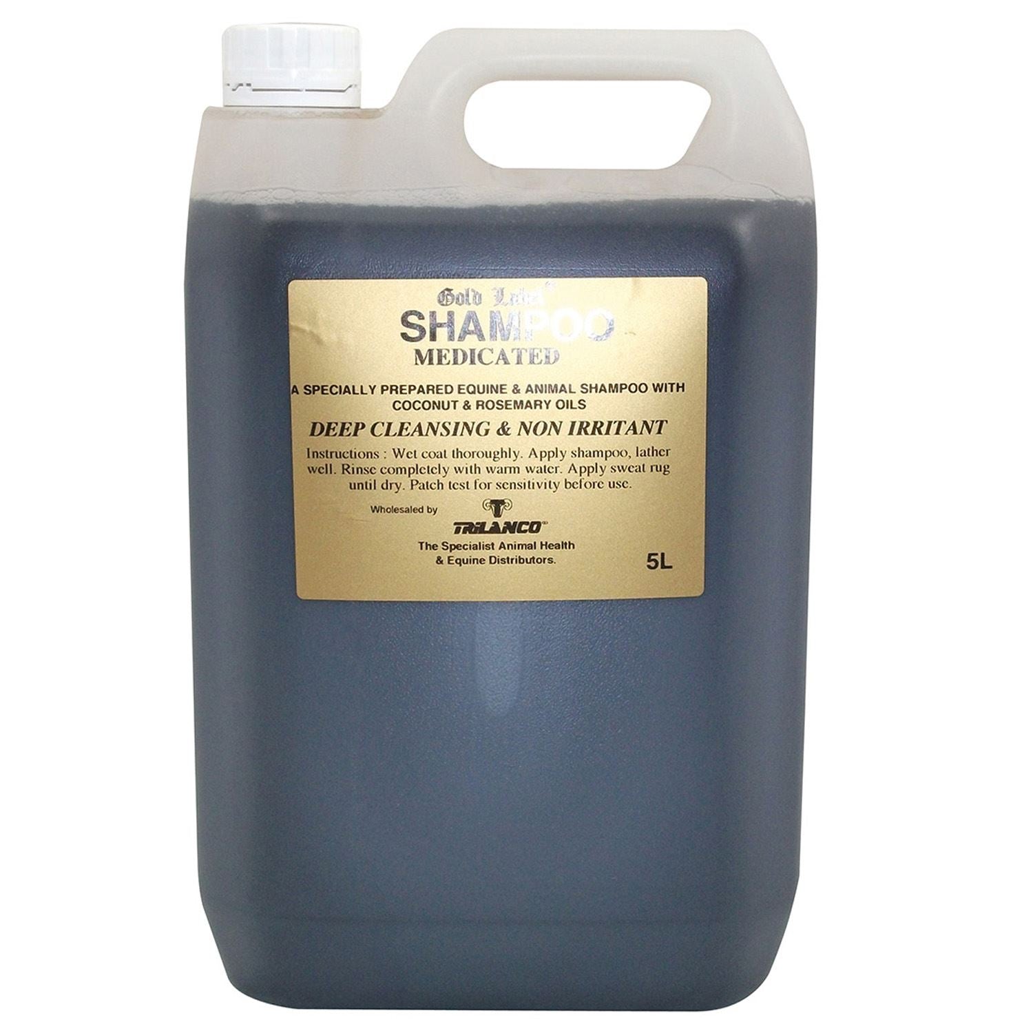 Gold Label Stock Shampoo Medicated - Just Horse Riders
