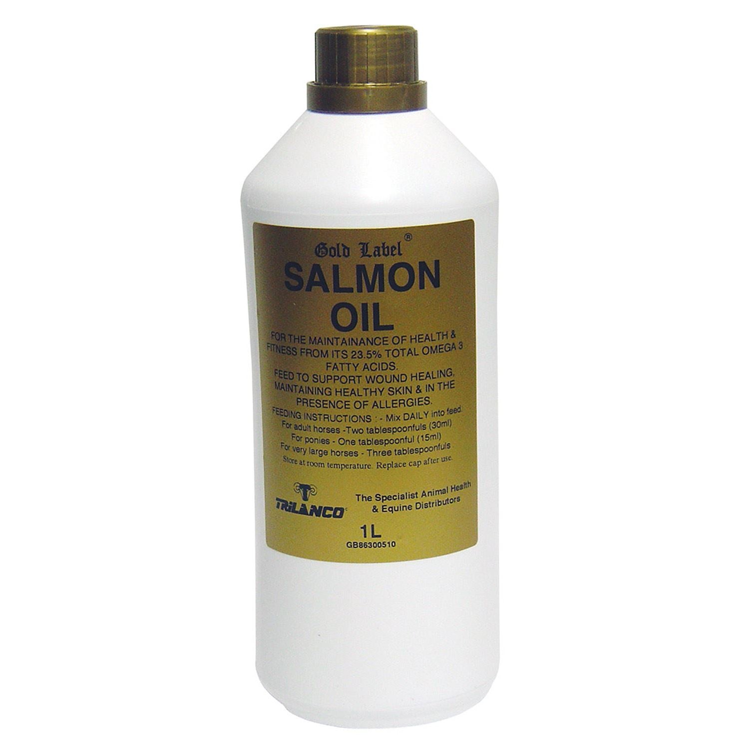 Gold Label Salmon Oil - Just Horse Riders