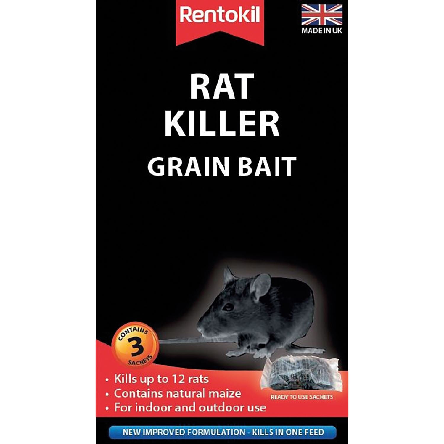 Rentokil Rat Killer Grain Bait - Just Horse Riders