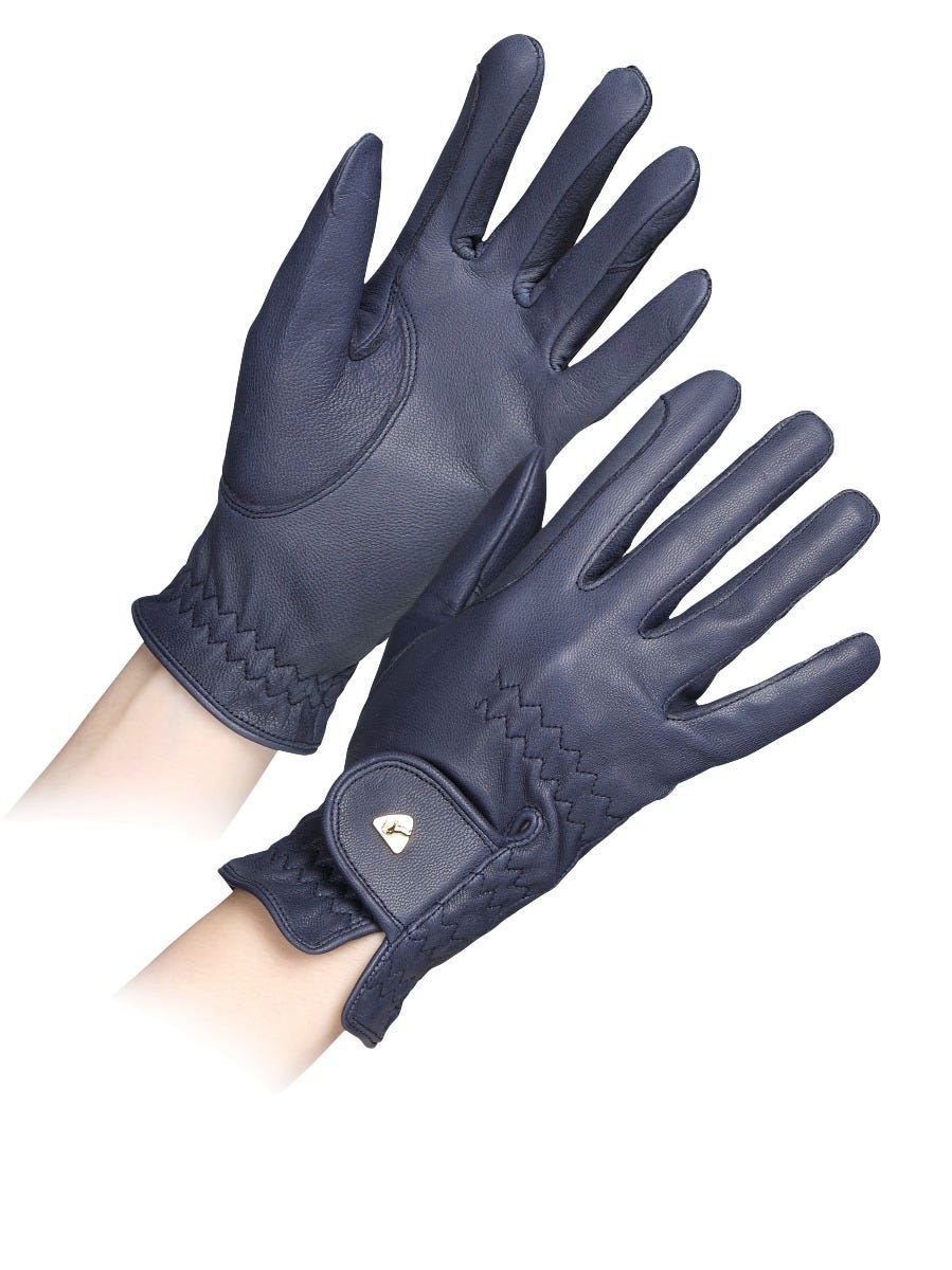 Shires Aubrion Leather Riding Gloves - Just Horse Riders