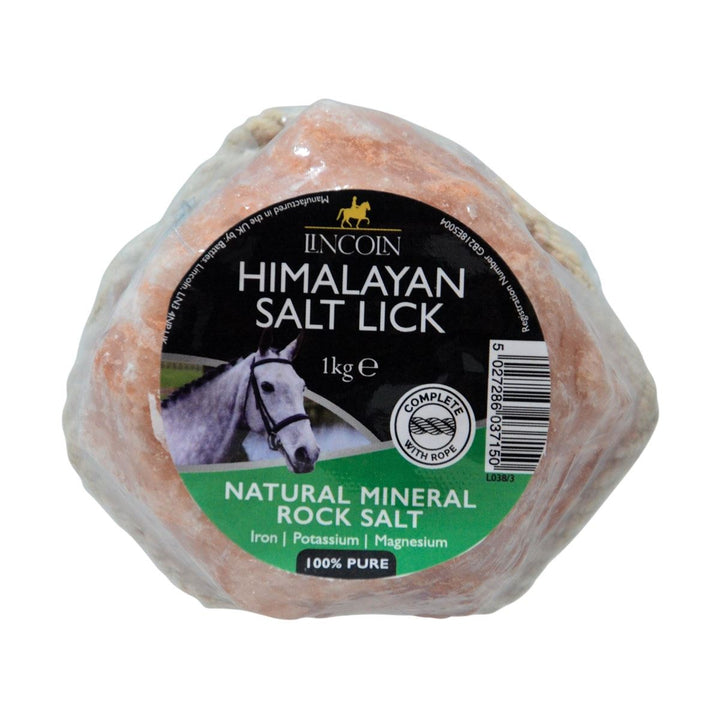 Lincoln Himalayan Salt Lick - Natural Rock Salts for Horses