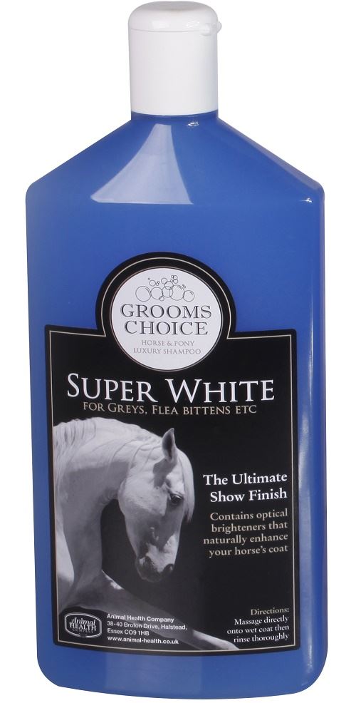 Animal Health Company Grooms Choice Super White Shampoo - Just Horse Riders