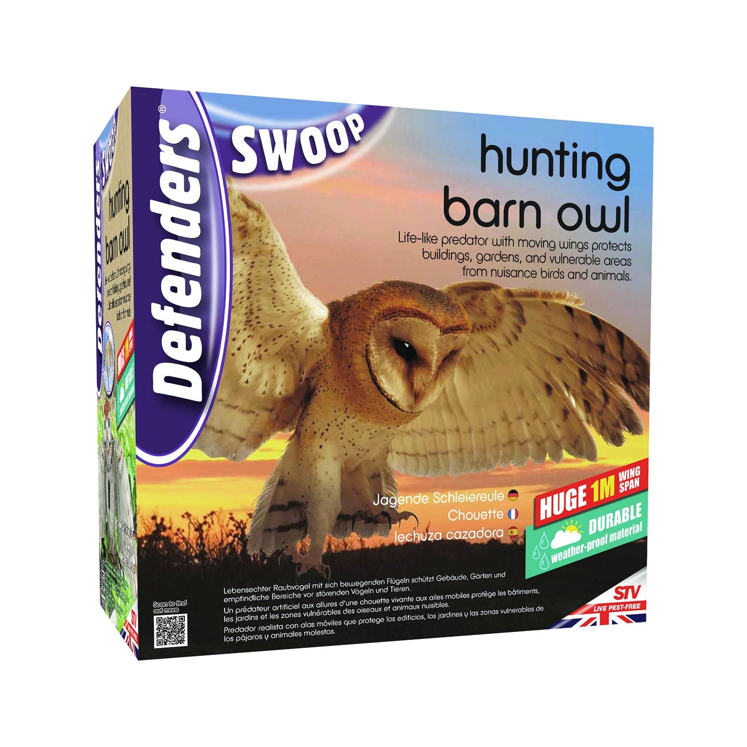 Defenders Hunting Barn Owl - Just Horse Riders