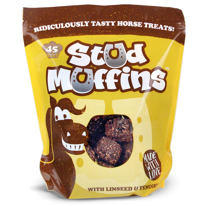LIKIT STUD MUFFINS - Hand made horse treats fortified with extra protein and flax seeds