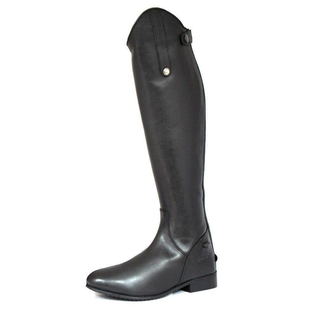 Mark Todd Long Leather Competition Dress Boots Short - Just Horse Riders