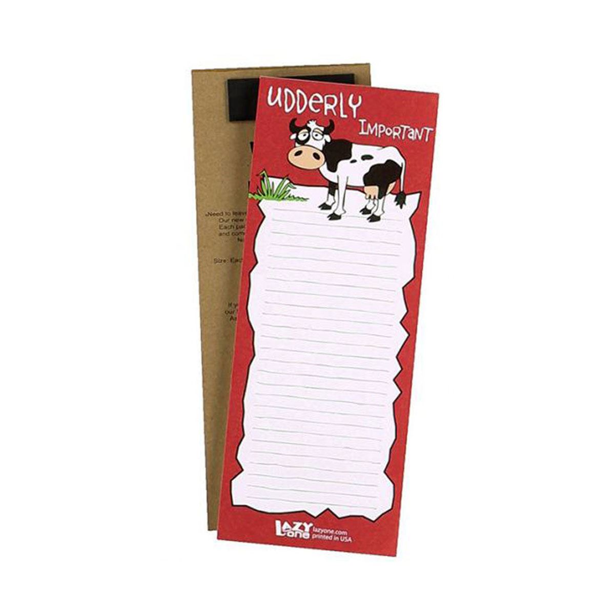 LazyOne Udderly Important Notepad - Just Horse Riders