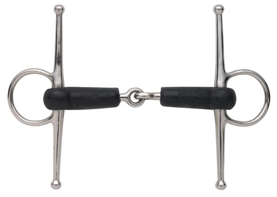 Shires Soft Rubber Covered Full Cheek Snaffle - Just Horse Riders