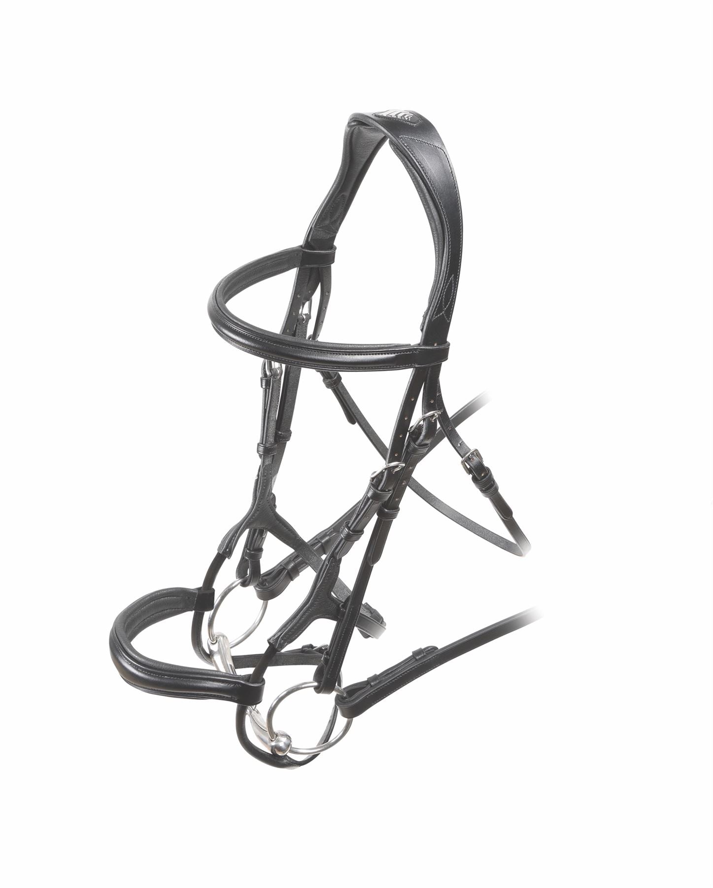 Shires Velociti Rolled Padded Cavesson Bridle - Just Horse Riders
