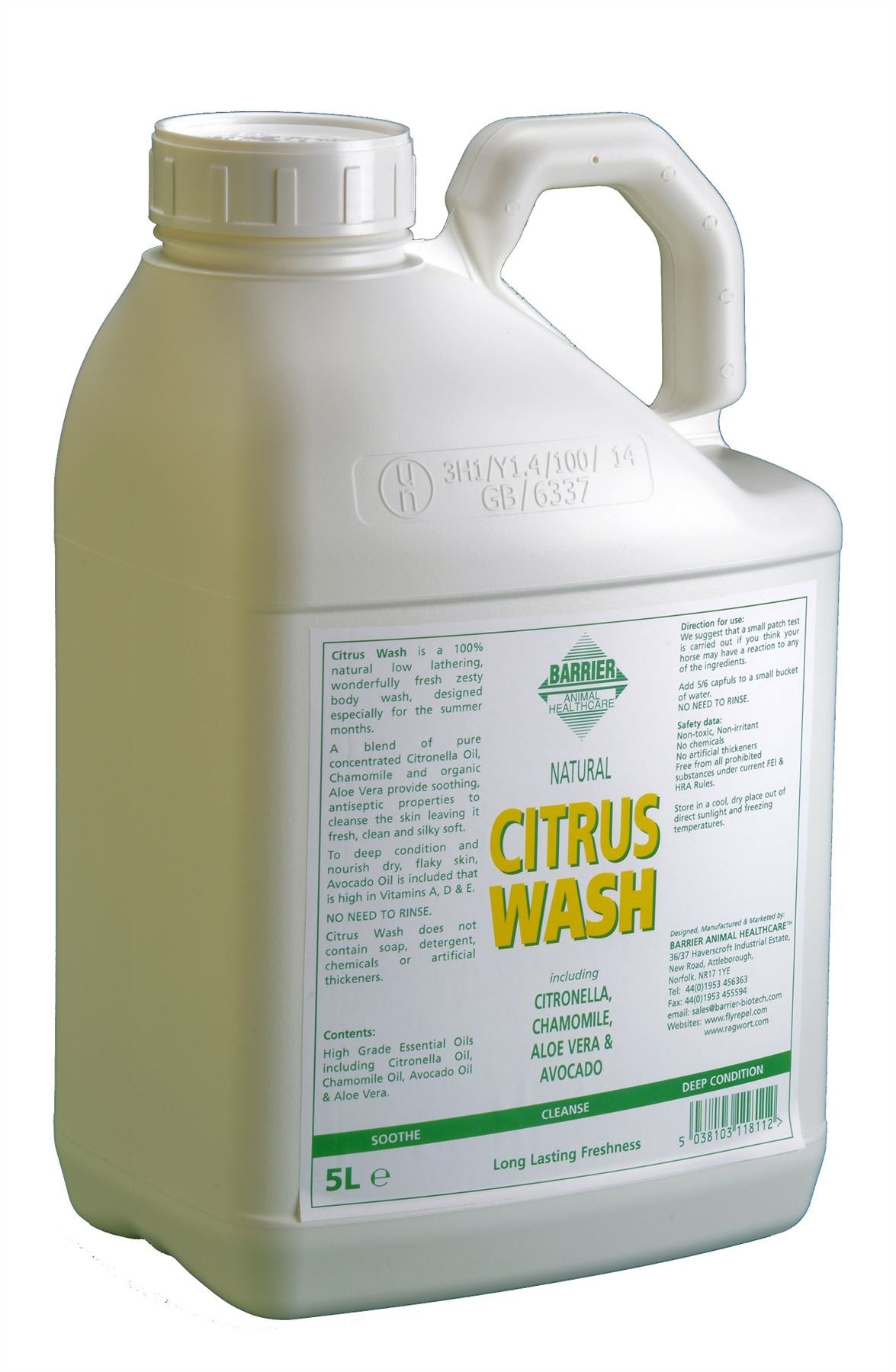 Barrier Citrus Wash - Just Horse Riders