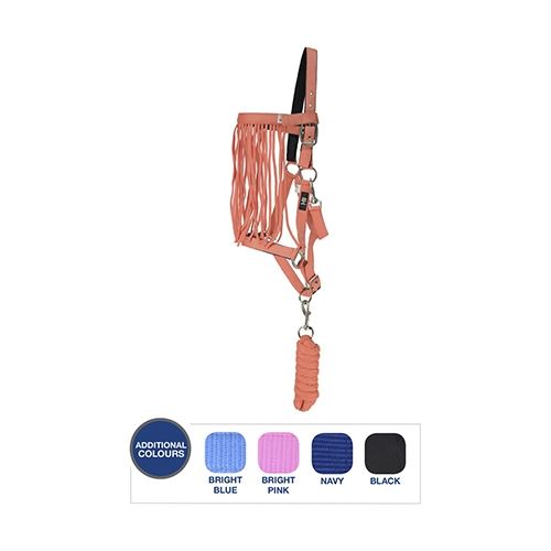 Hy Head Collar  Lead Rope & Fly Veil Set - Just Horse Riders