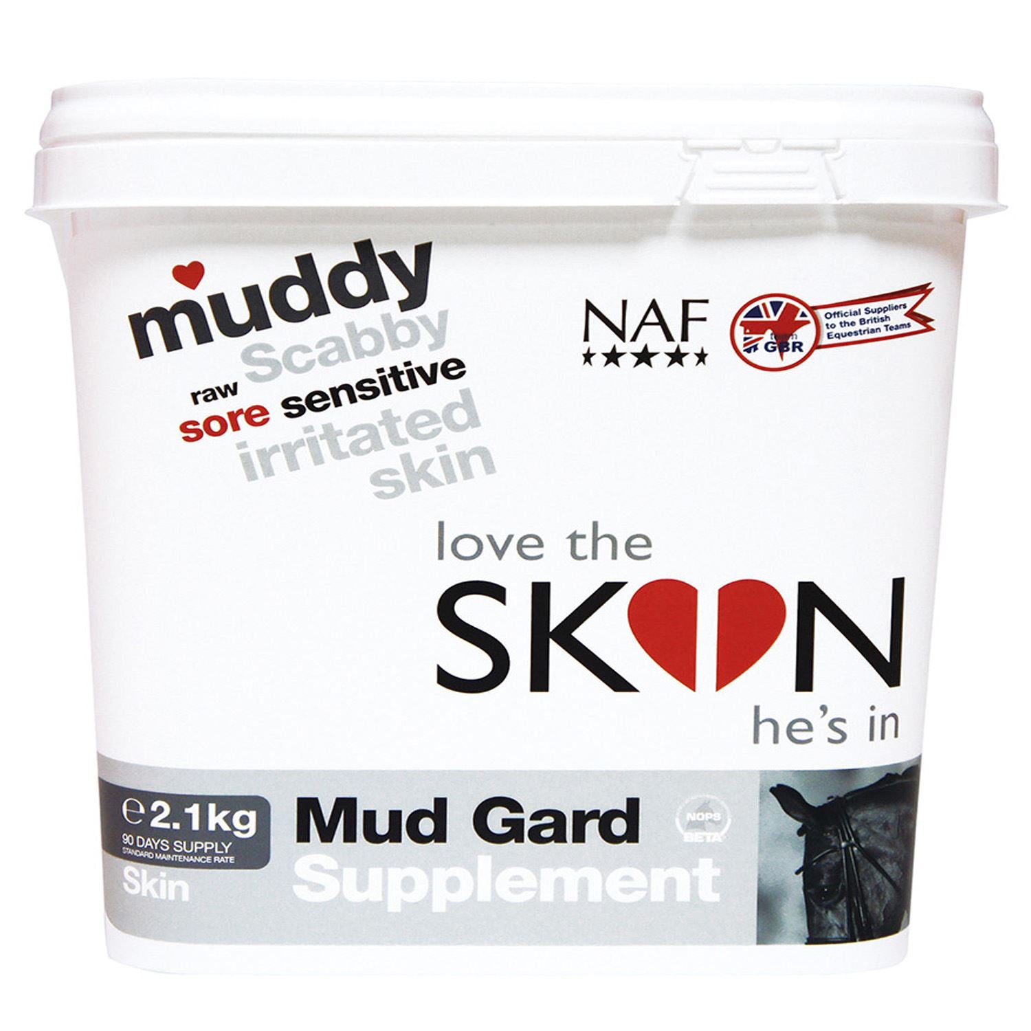 NAF Love The Skin Hes In Mud Gard Supplement - Just Horse Riders