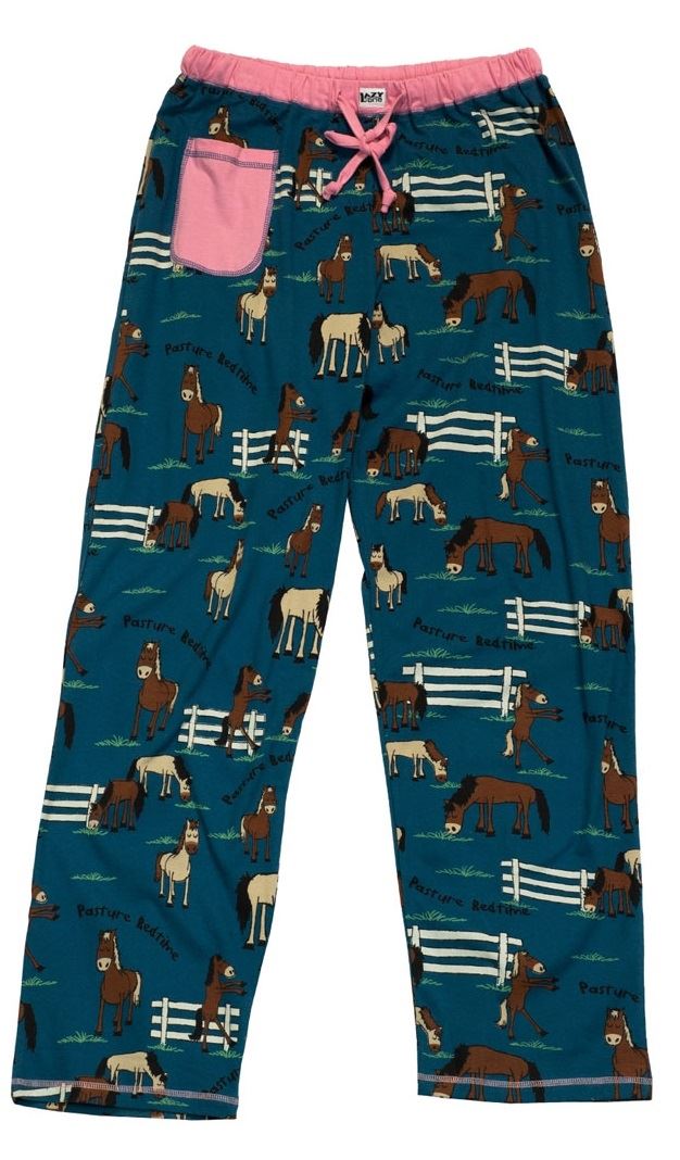 LazyOne Womens Pasture Bedtime PJ Trousers - Just Horse Riders