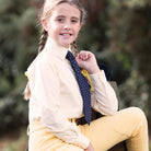 Equetech Junior Stretch Show Shirt (Long Sleeved) - Just Horse Riders