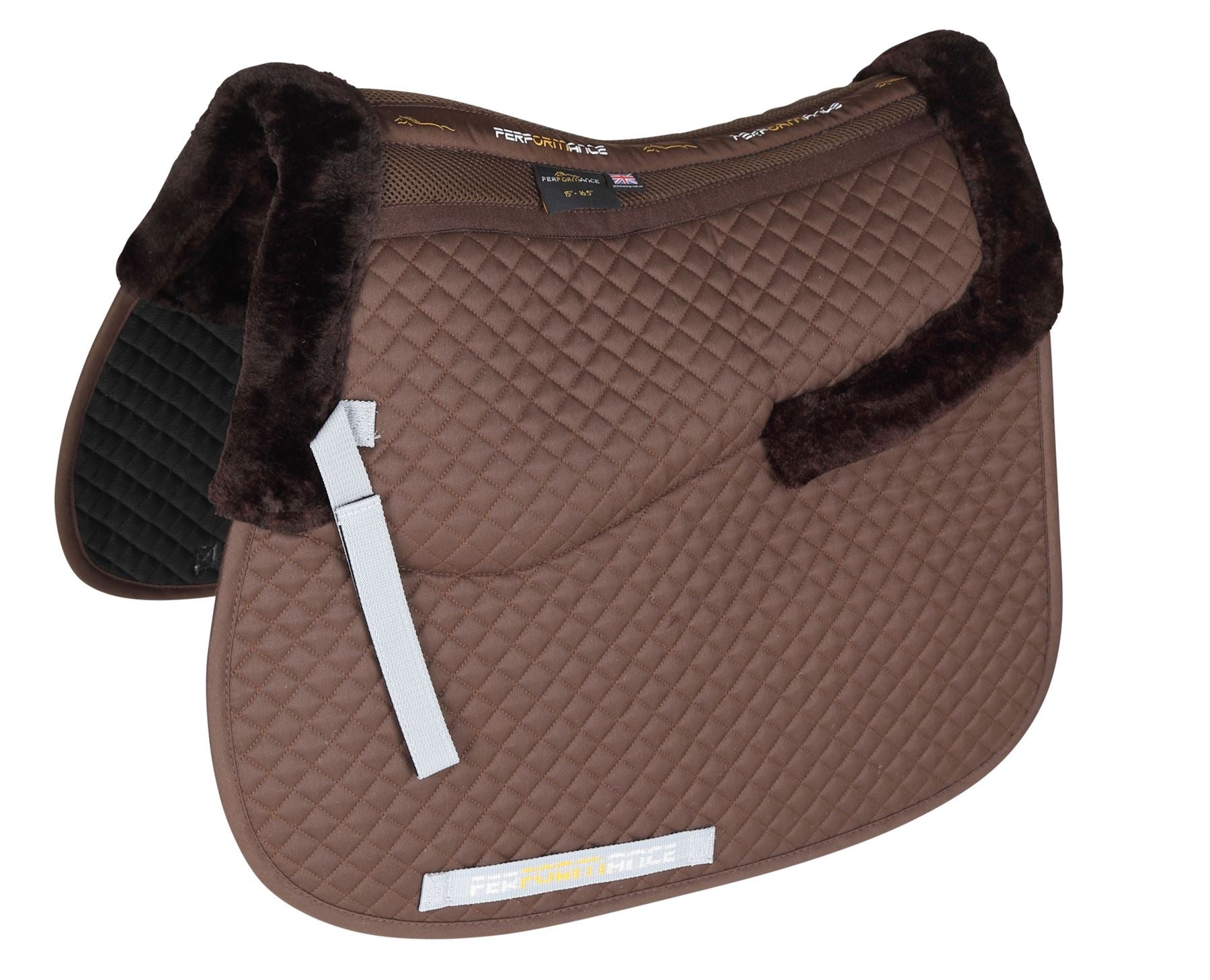Shires Performance Half Lined Saddlecloth - Just Horse Riders