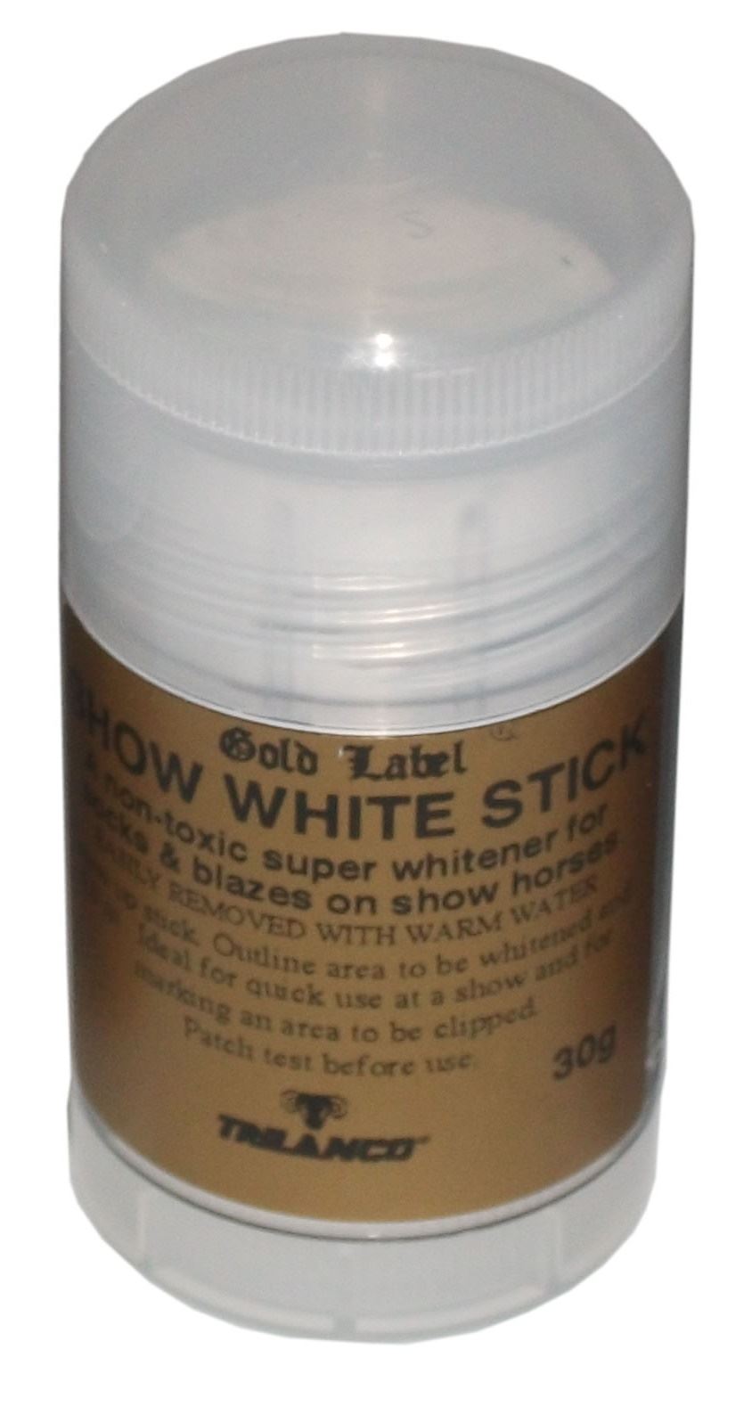 Gold Label Show White Mini Stick - Just Horse Riders