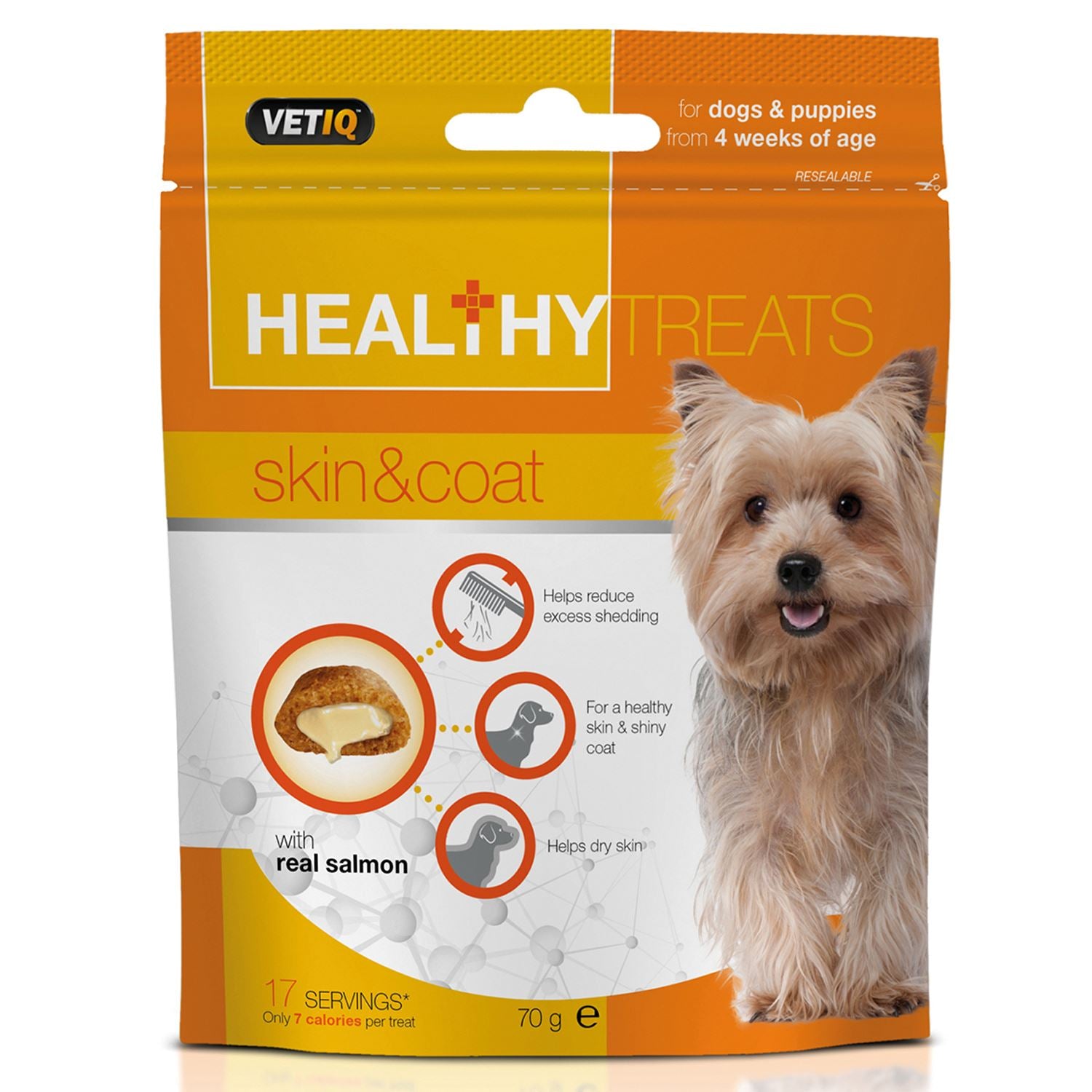 Vetiq Healthy Treats Skin & Coat For Dogs & Puppies - Just Horse Riders