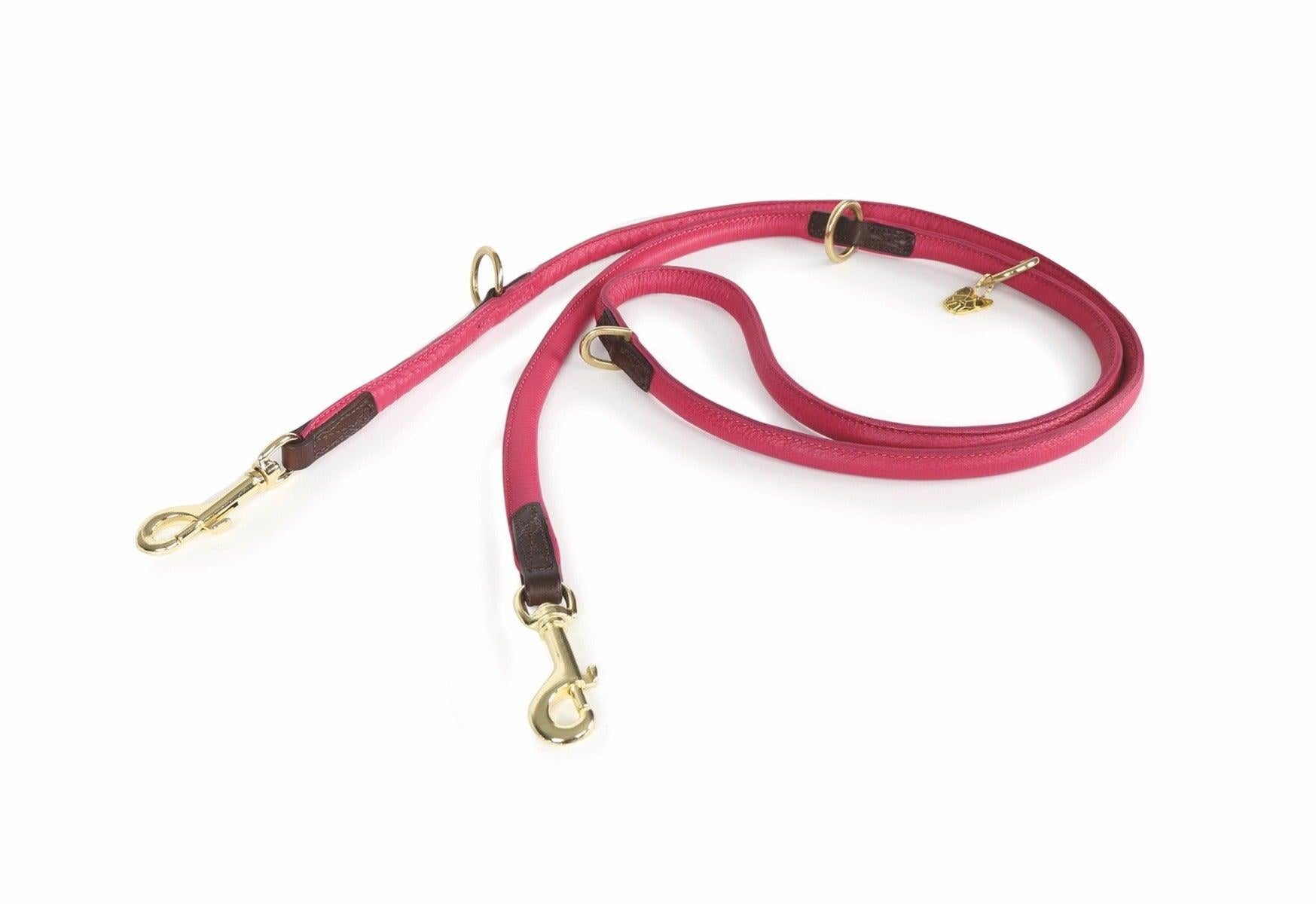 Digby & Fox Rolled Leather Training Lead - Just Horse Riders