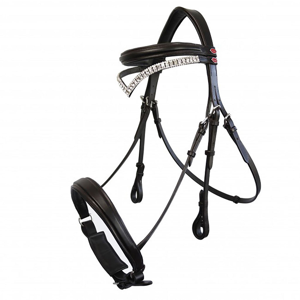 Whitaker Lynton Snaffle Bridle C/W Spare Browband - Just Horse Riders
