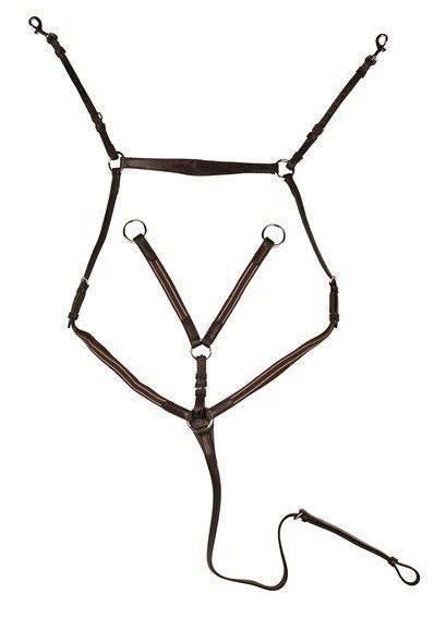 HKM Breastplate/Martingale Silver Fittings - Just Horse Riders