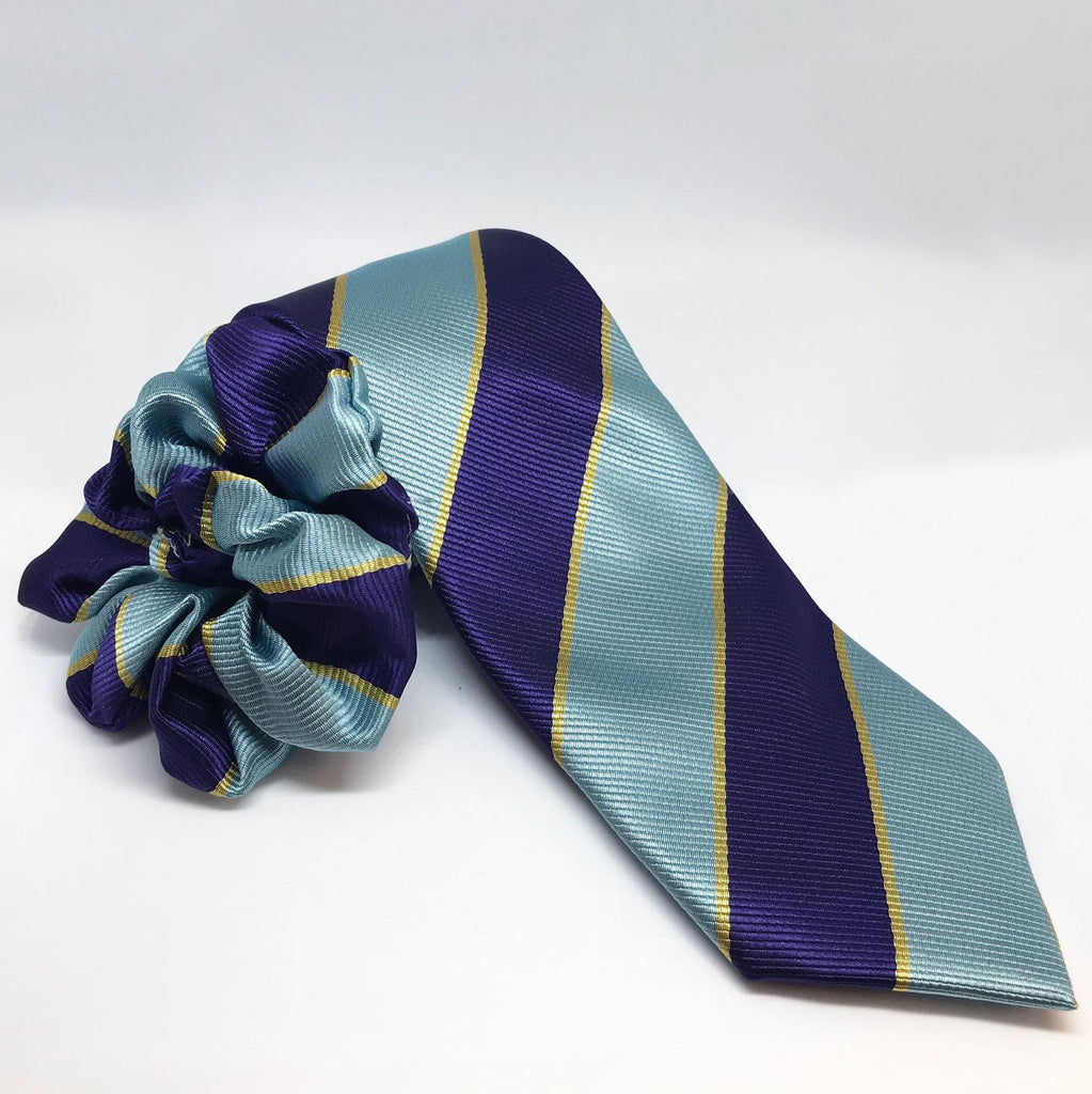 Equetech Junior Pc Striped Tie - Just Horse Riders