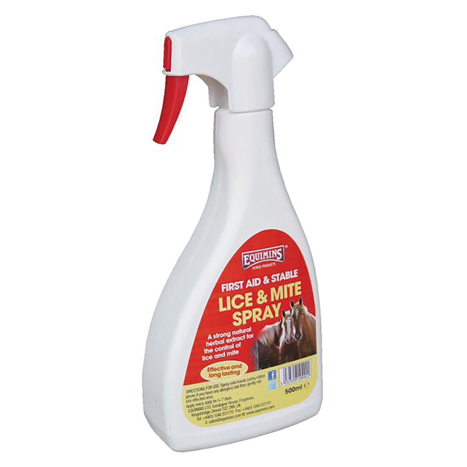 Equimins Lice & Mite Spray - A natural solution for lice and mites control