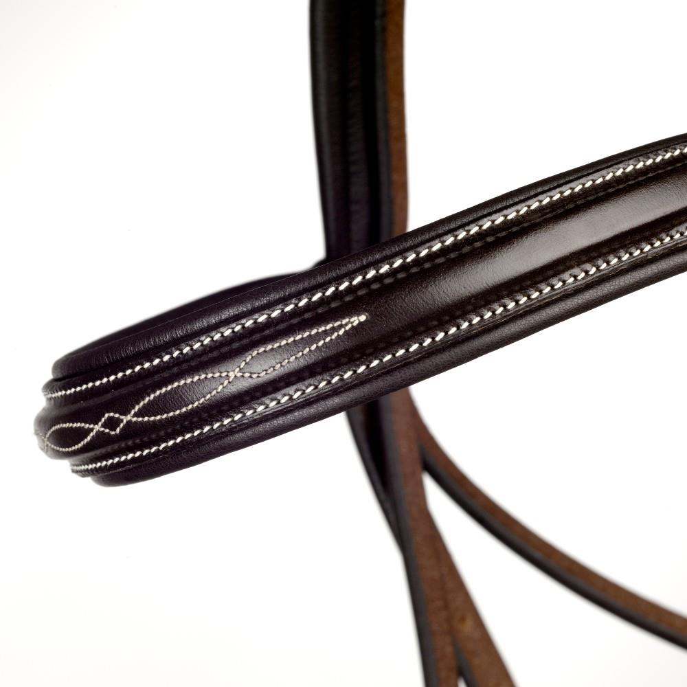 John Whitaker Valencia Premium Mexican Bridle (inc. 9-Loop Rubber Reins) - Just Horse Riders