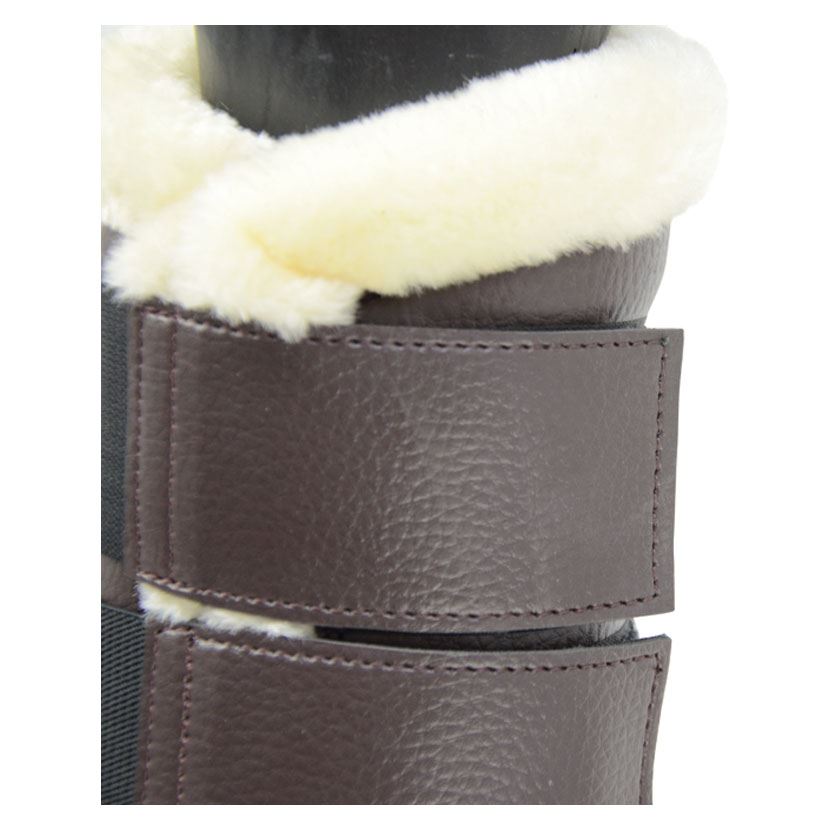 Hy Equestrian Combi Leather Brushing Boots - Just Horse Riders