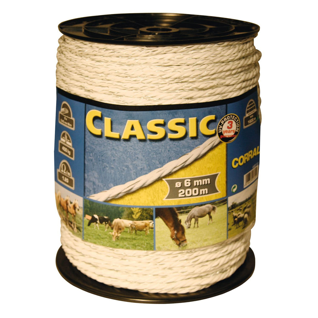 Classic Fencing Rope 200M - Just Horse Riders