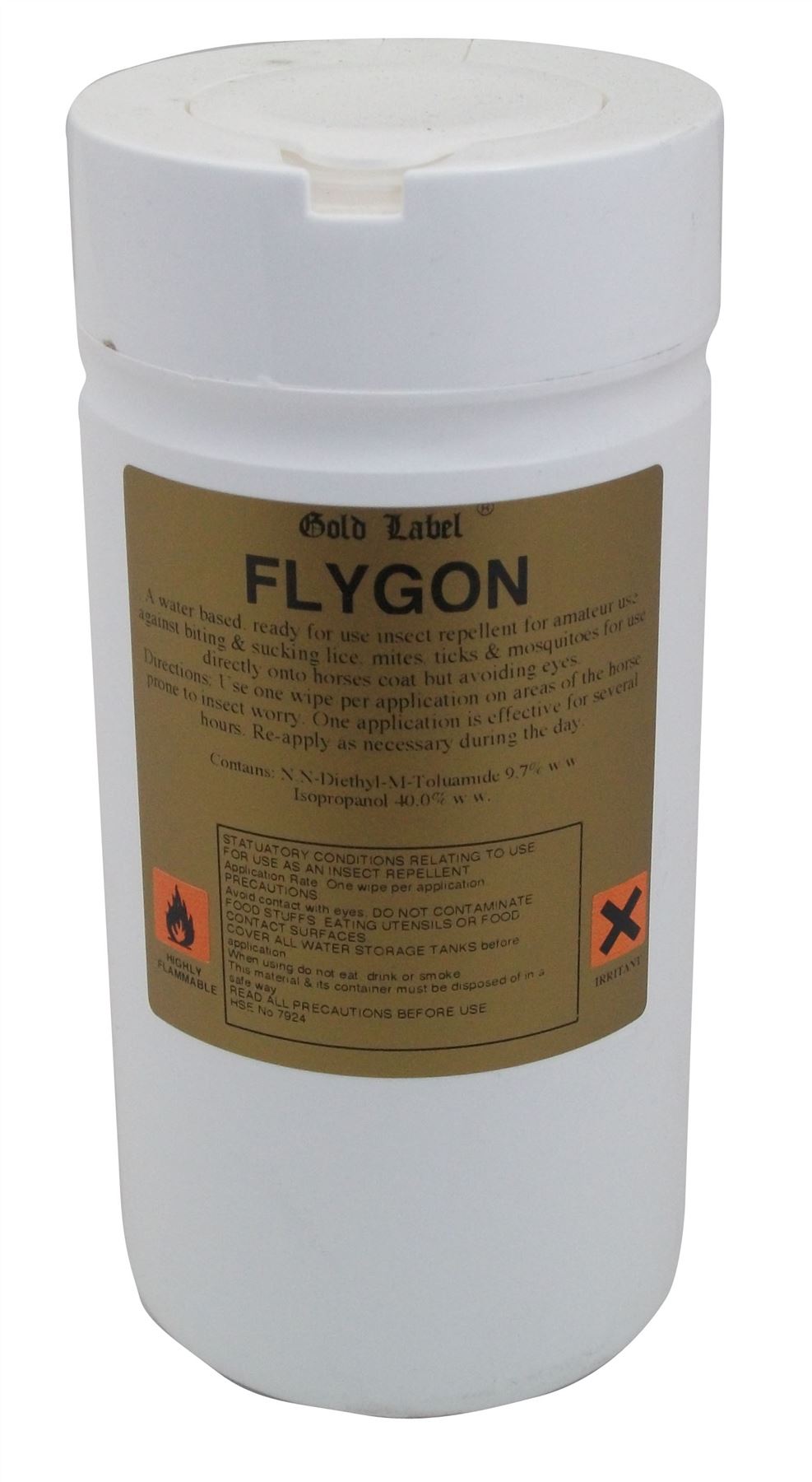 Gold Label Flygon 12 Wipes - Just Horse Riders
