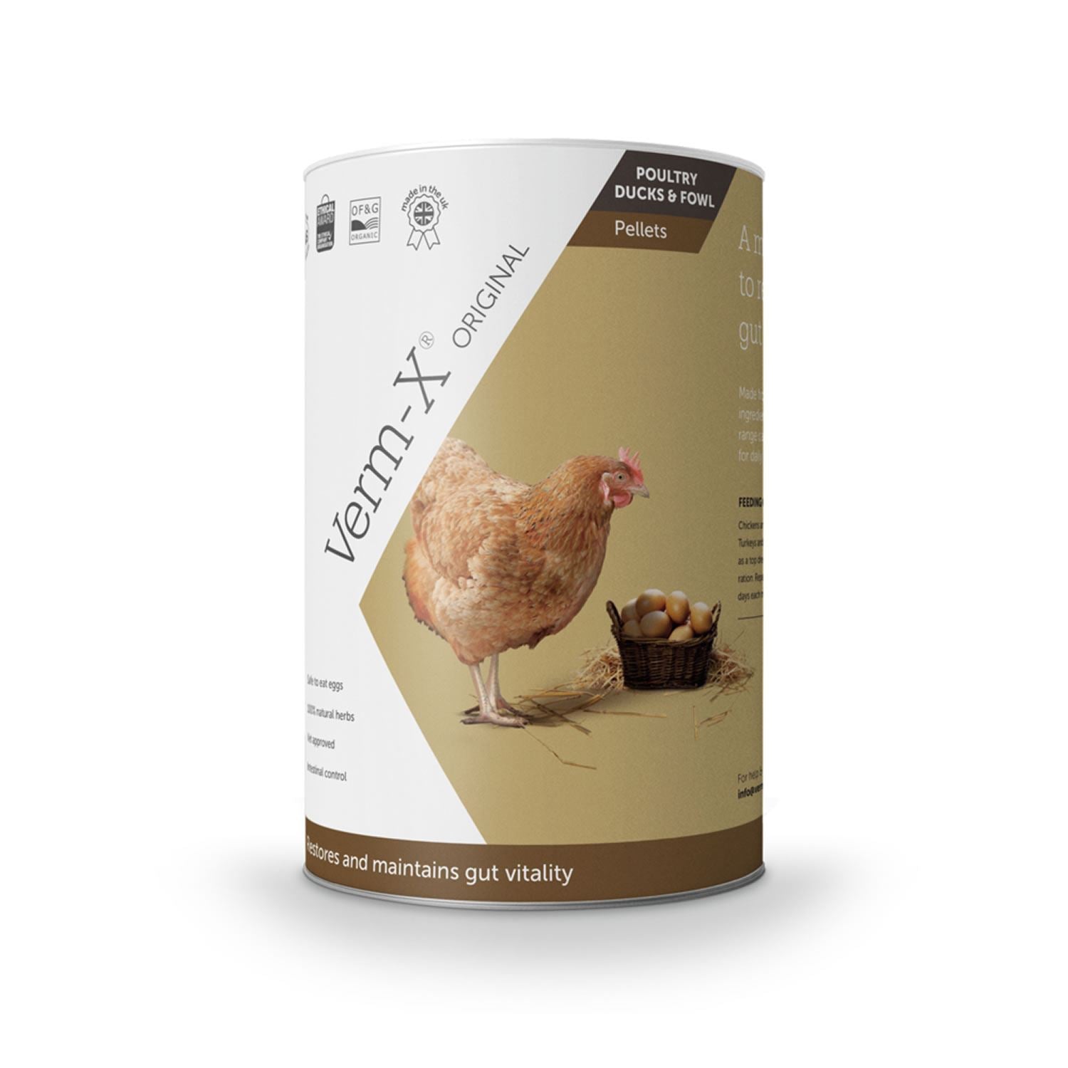 Verm-X Herbal Pellets For Poultry - Just Horse Riders