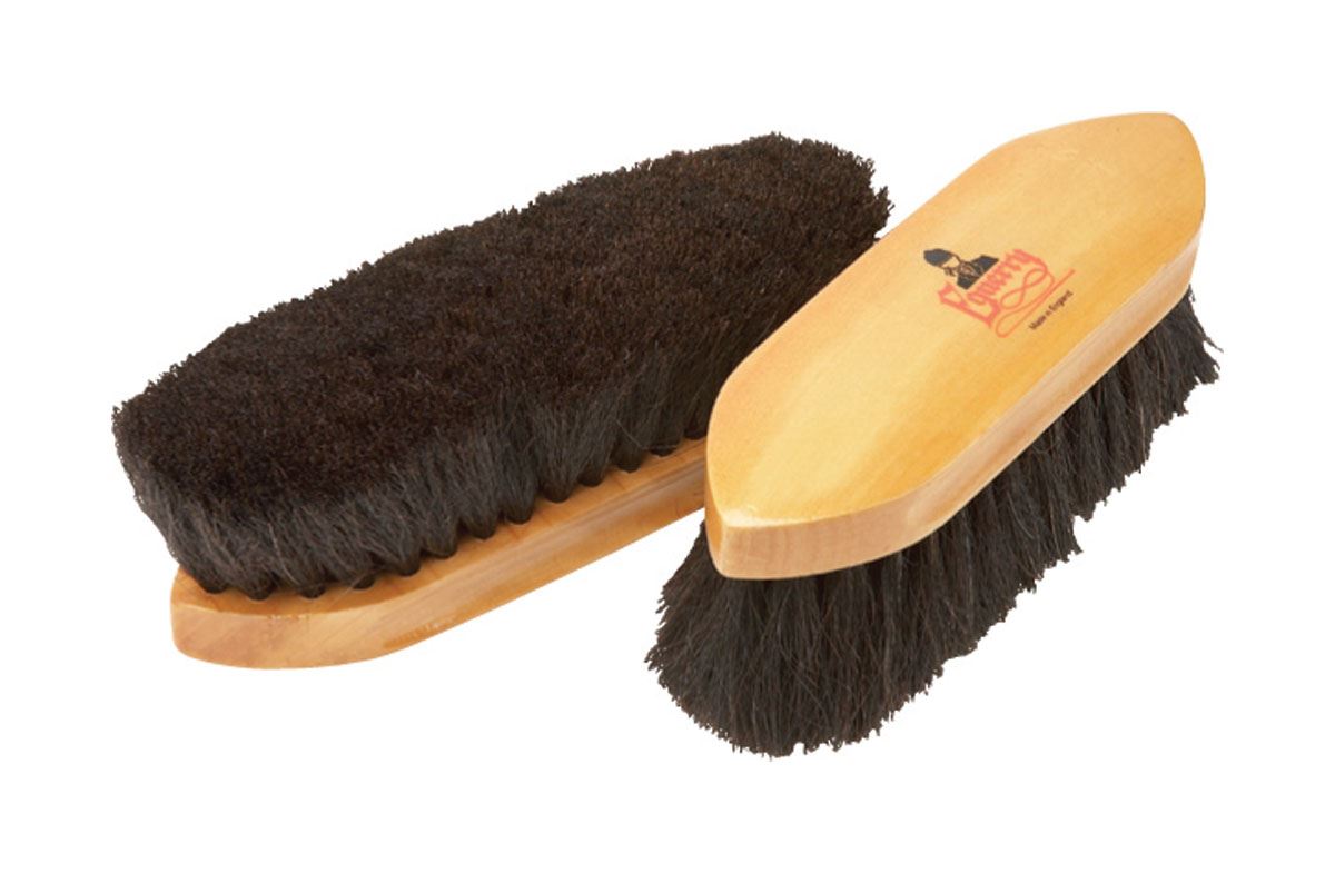 Equerry Wooden Dandy Brush - Horse Hair - Just Horse Riders