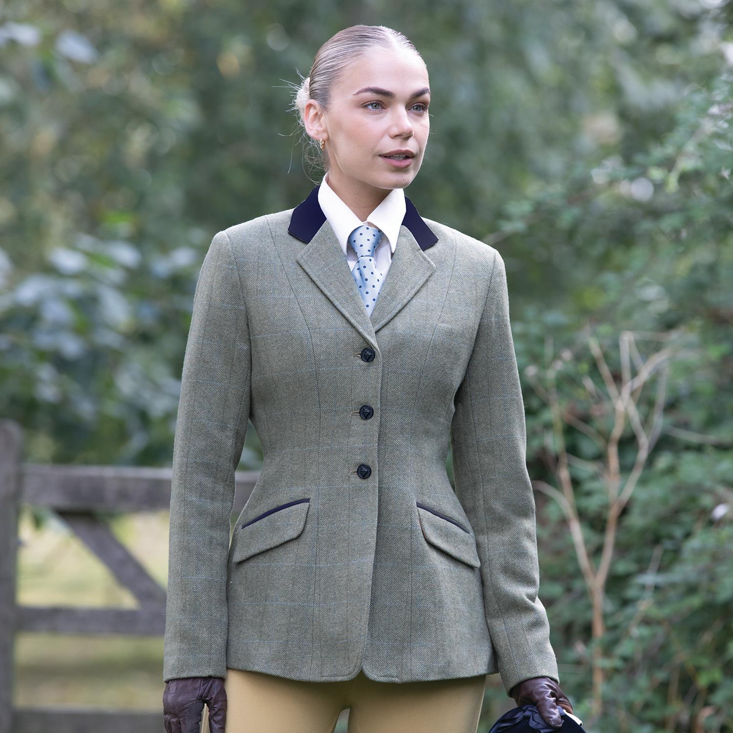 Equetech Thornborough Deluxe Tweed Riding Jacket - Just Horse Riders
