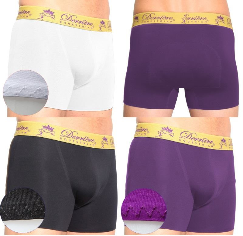 Derriere Equestrian Performance Padded Shorty - Male - Just Horse Riders