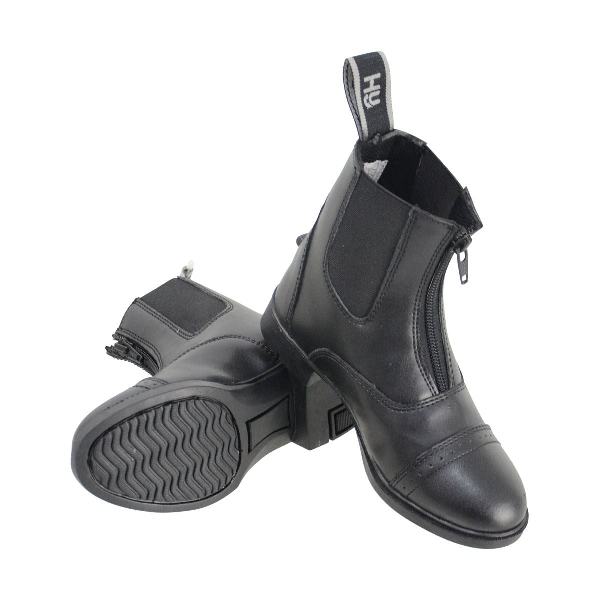 HyLAND York Synthetic Zip Jodhpur Boots - Just Horse Riders