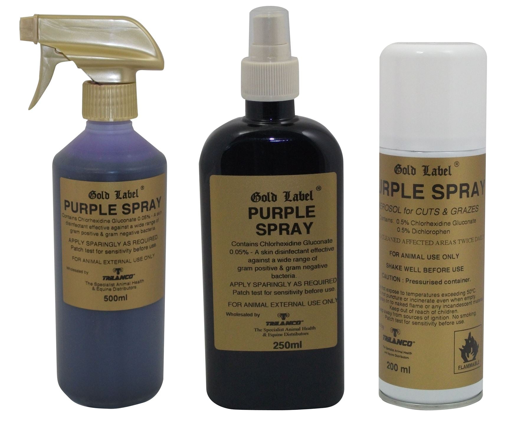 Gold Label Purple Spray - Just Horse Riders