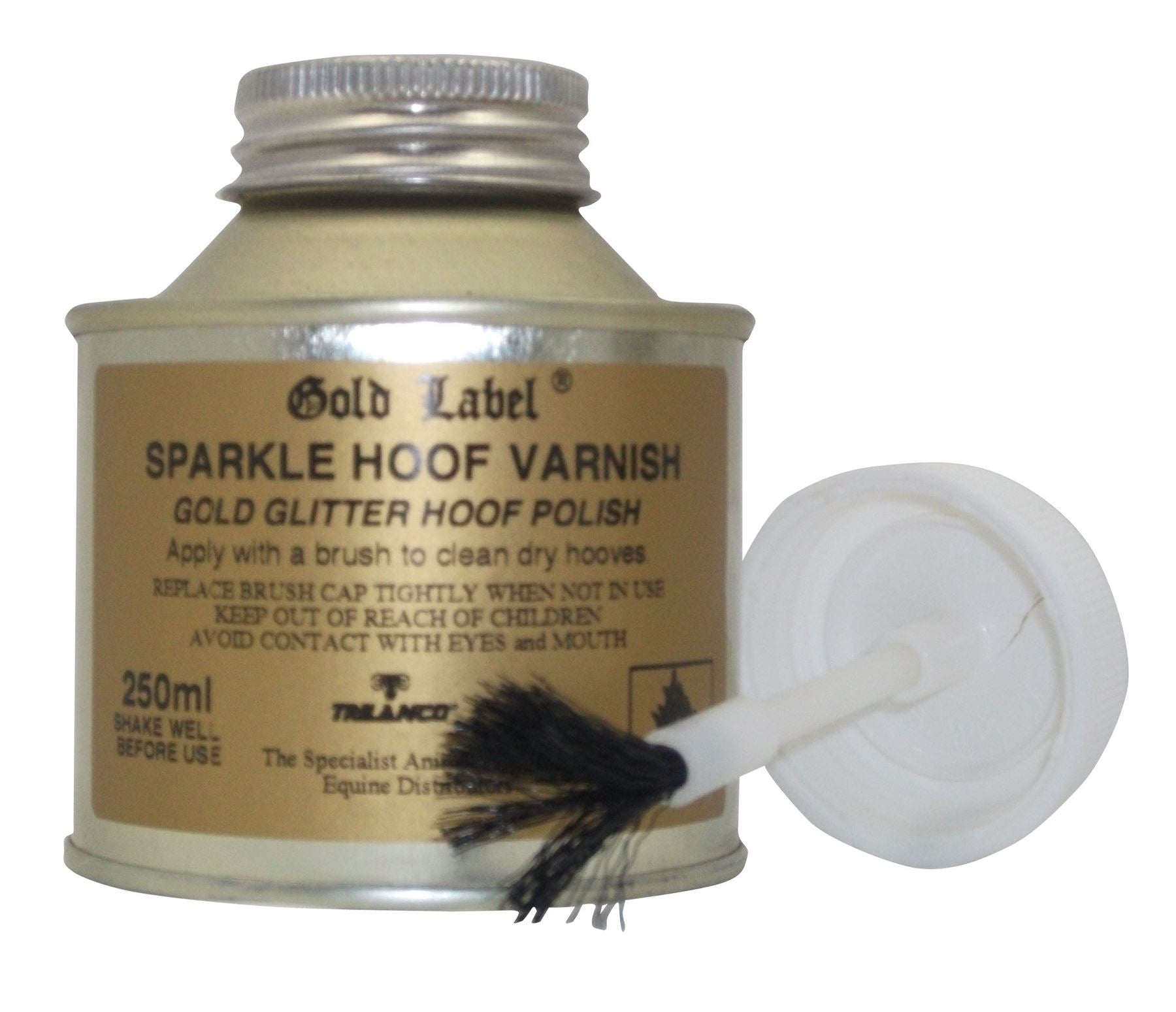 Gold Label Sparkle Hoof Varnish - Just Horse Riders