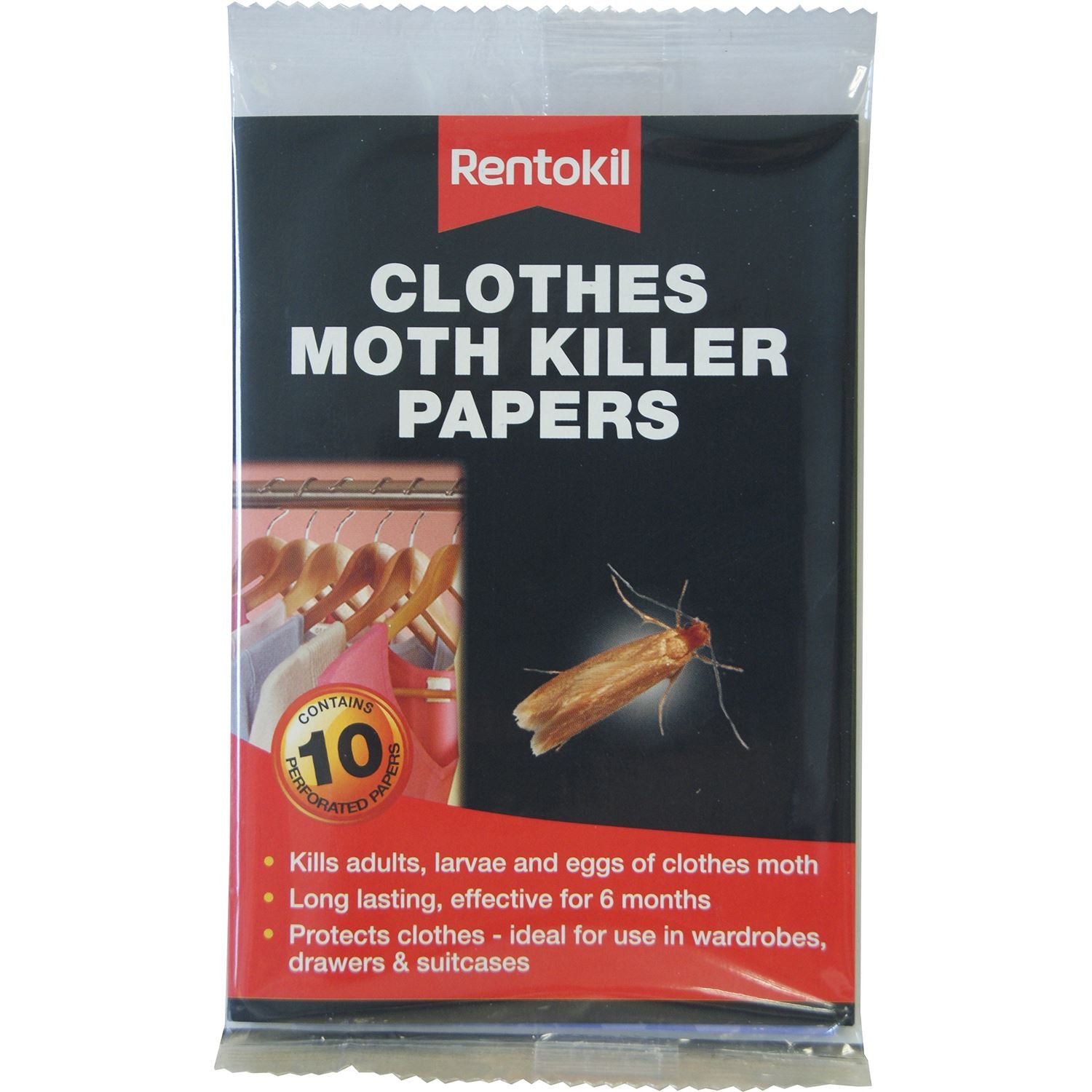 Rentokil Clothes Moth Killer Papers - Just Horse Riders