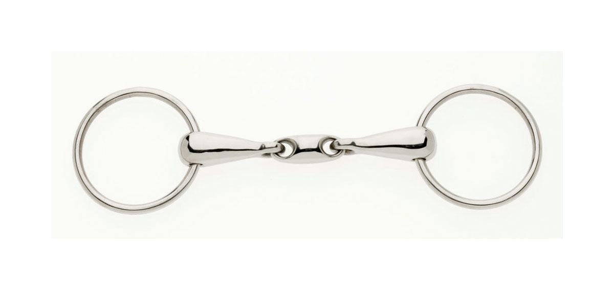 Lorina Loose Ring Snaffle With Lozenge - Just Horse Riders