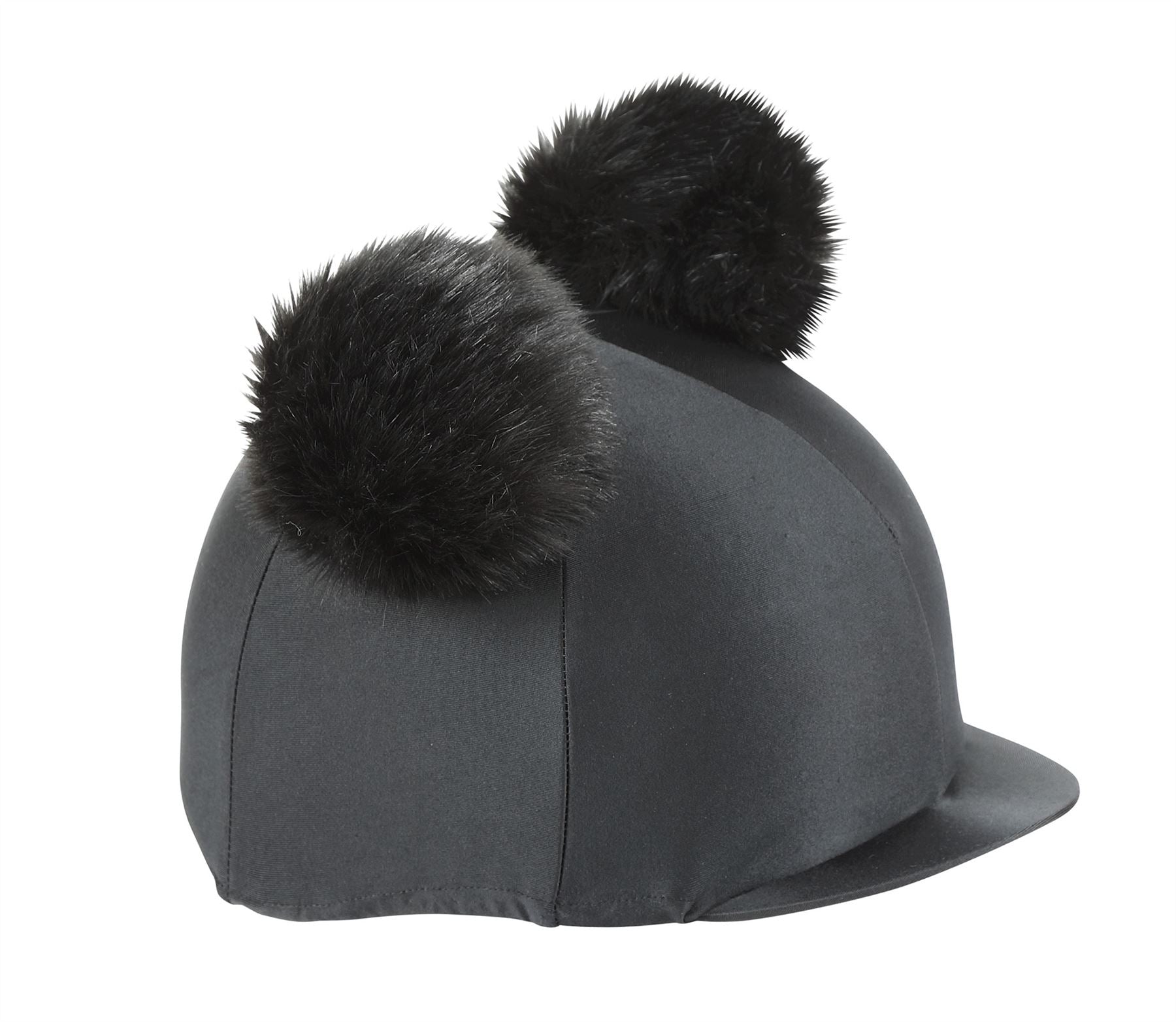 Shires Double Pom Pom Hat Cover - Just Horse Riders