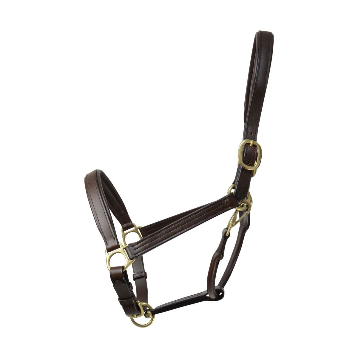 Coldstream Leather Padded Head Collar - Just Horse Riders