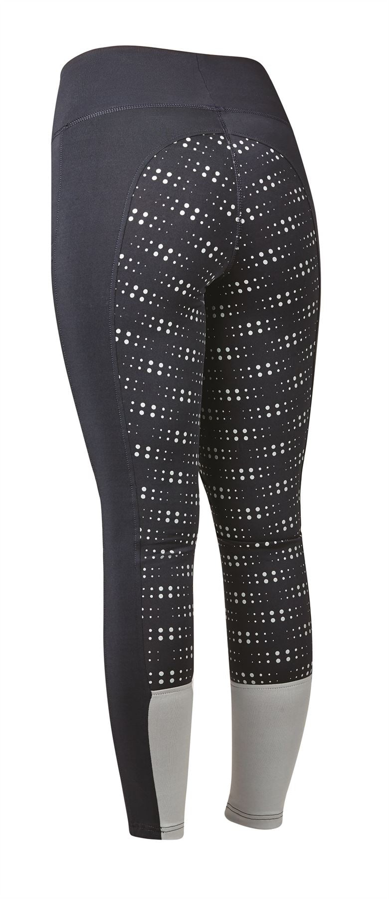 Dublin Performance Cool-It Dot Print Gel Riding Tights - Just Horse Riders