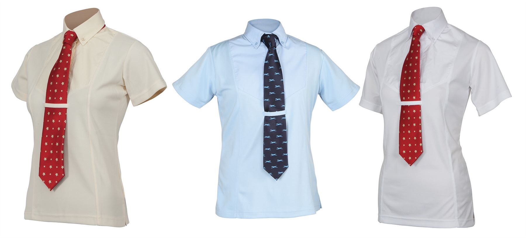 Shires Short Sleeve Tie Shirt - Childrens - Just Horse Riders