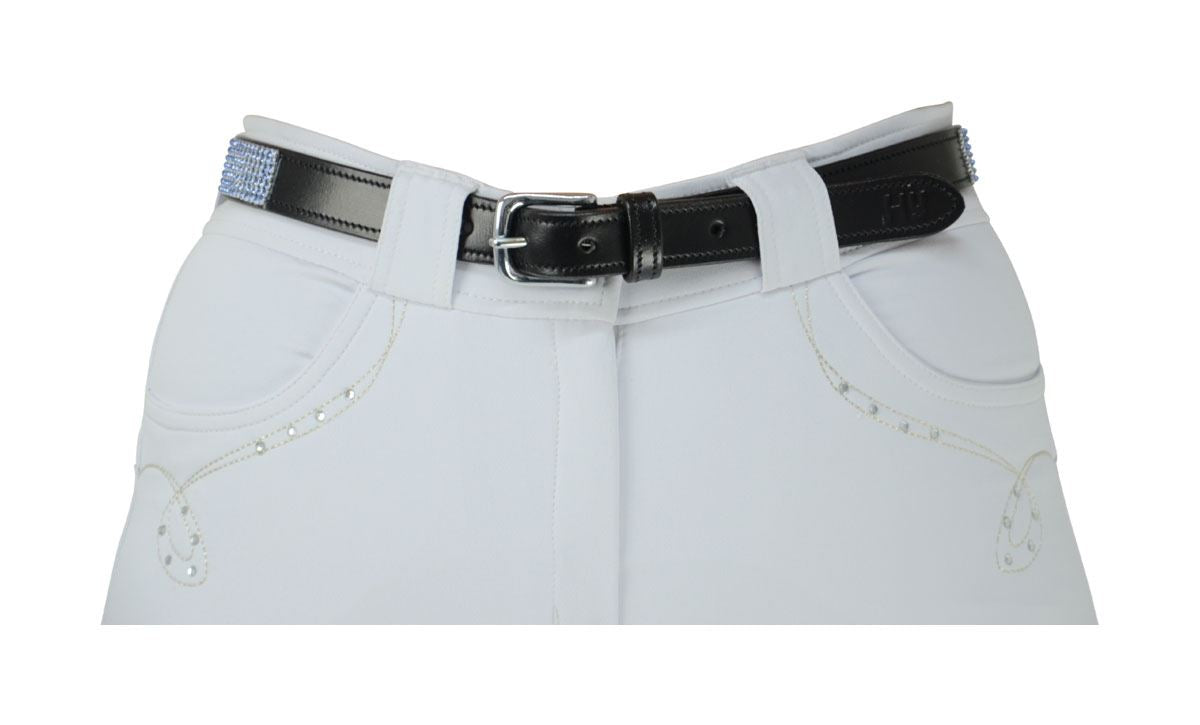 Hy Sparkle Leather Belt - Just Horse Riders