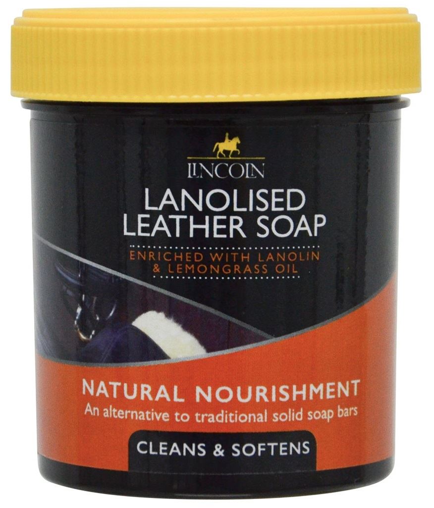 Lincoln Lanolised Leather Soap for supreme tack care